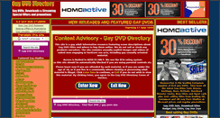 Desktop Screenshot of gaydvds.co.uk