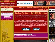 Tablet Screenshot of gaydvds.co.uk